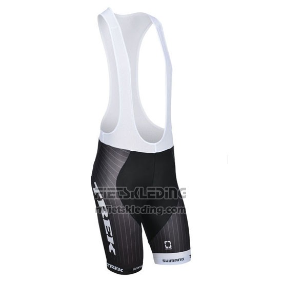 2014 Fietskleding Trek Factory Racing Zwart en Wit Korte Mouwen en Koersbroek
